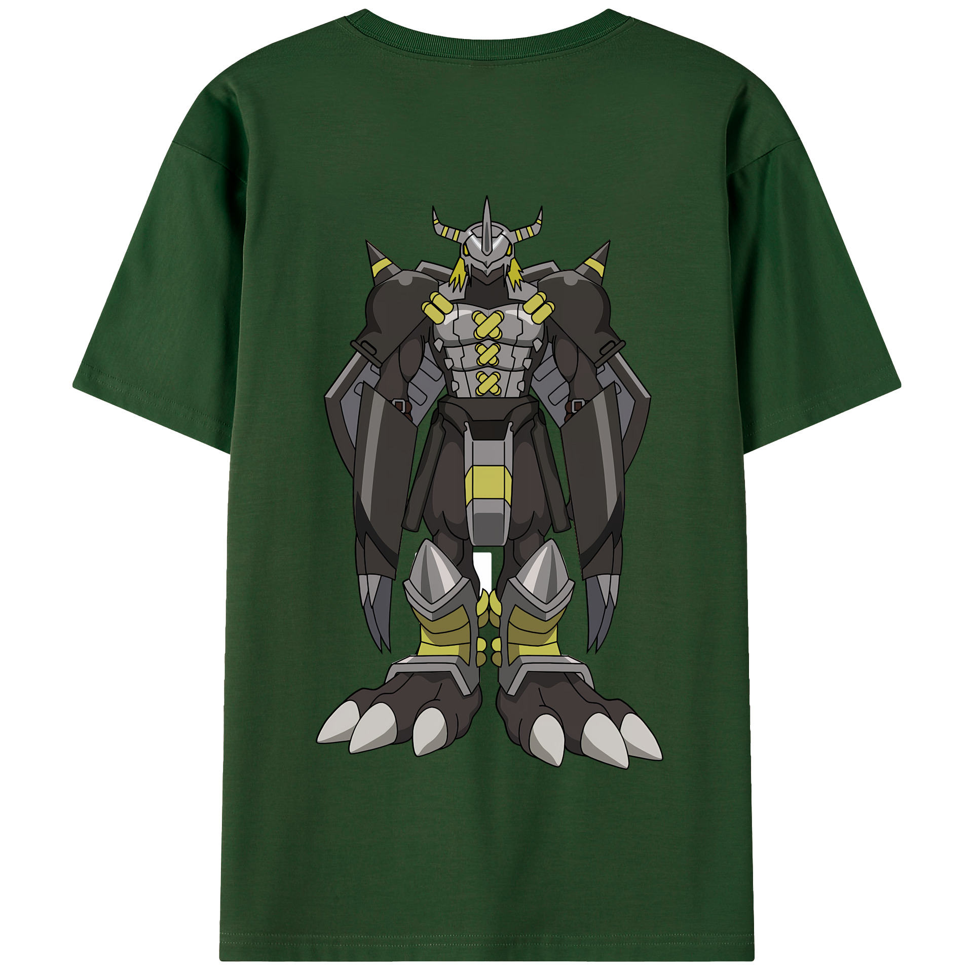 （画像用） Digimon デジタルモンスター/デジモン 綿100％半袖Tシャツ（背面プリント）